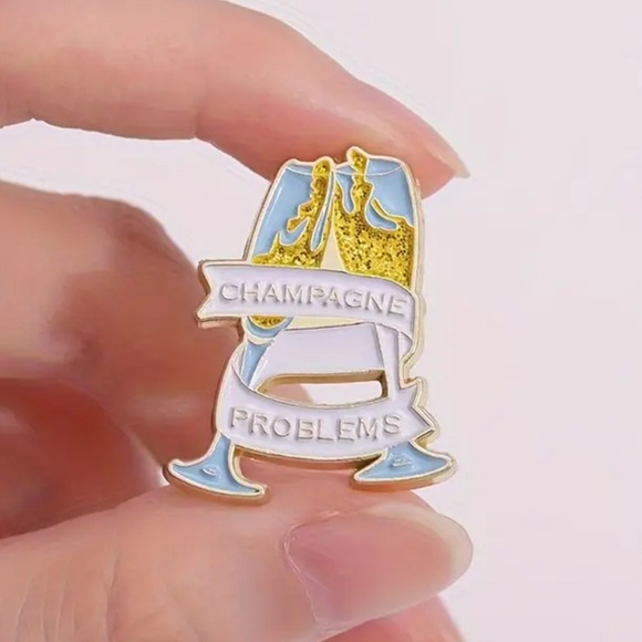 CHAMPAGNE PROBLEMS - TAYLOR PIN - Picture 2 of 9